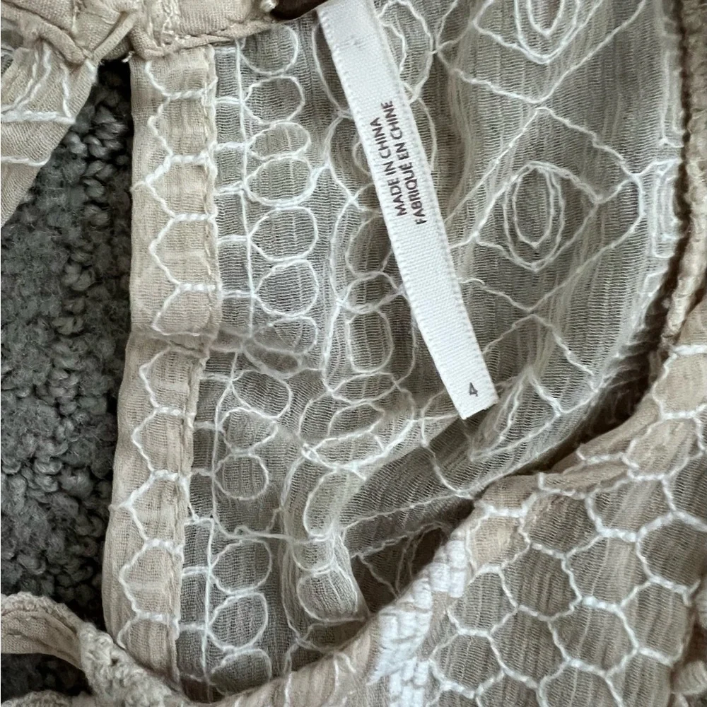 Free People Cream Lace Sundress - Picture 3 of 4